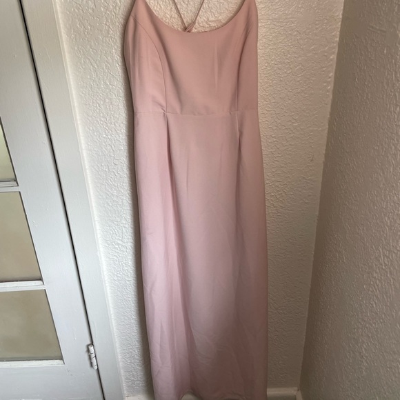 ASOS bridesmaid pink blush dress - Picture 6 of 10